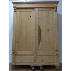 2-trg. Schrank mit Schubladen